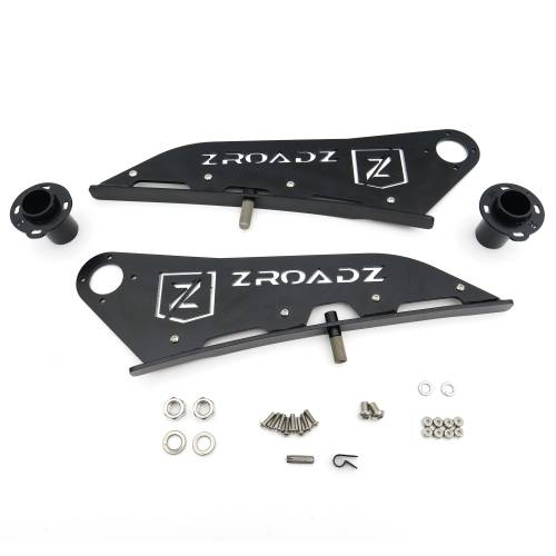 ZROADZ OFF ROAD PRODUCTS - 2005-2023 Toyota Tacoma Front Roof LED Kit with 40 Inch LED Curved Double Row Light Bar - PN #Z339401-KIT-C - Image 9