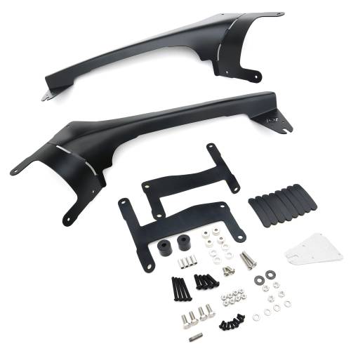 ZROADZ OFF ROAD PRODUCTS - 2018-2024 Jeep JL/2019-2024 Gladiator Front Roof LED Kit with 50 Inch LED Straight Double Row Light Bar - PN #Z374831-KIT - Image 10