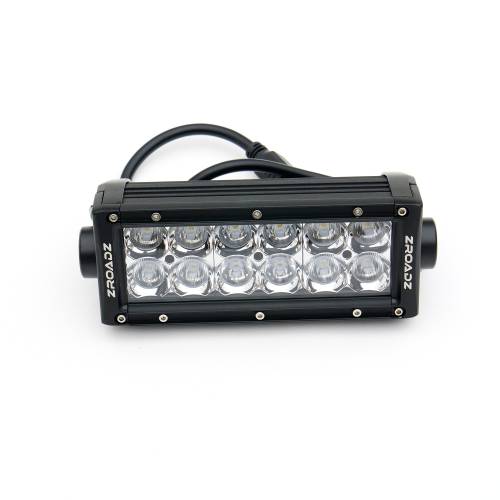 ZROADZ OFF ROAD PRODUCTS - 2015-2023 Colorado, Canyon Rear Bumper LED Kit with (2) 6 Inch LED Straight Double Row Light Bars - PN #Z382671-KIT - Image 5