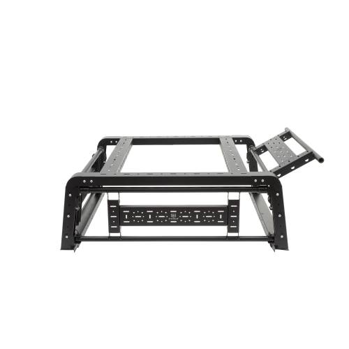 ZROADZ OFF ROAD PRODUCTS - 2019-2022 Jeep Gladiator Access Overland Rack With Three Lifting Side Gates, For use on Factory Trail Rail Cargo Systems - Part # Z834211 - Image 30