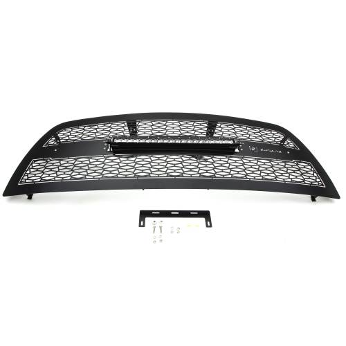 T-REX Grilles - 2013-2018 Ram 2500, 3500 ZROADZ Grille, Black, 1 Pc, Replacement with (1) 20" LED - PN #Z314521 - Image 3