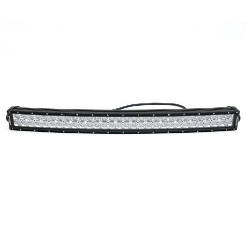 T-REX Grilles - 2017-2019 Super Duty Torch AL Grille, Brushed Mesh and Trim, 1 Pc, Replacement, Chrome Studs with (1) 30" LED, Fits Vehicles with Camera - Part # 6315495 - Image 8