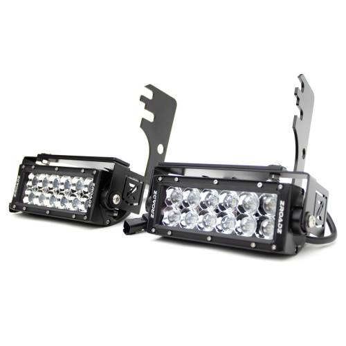 ZROADZ OFF ROAD PRODUCTS - 2016-2023 Toyota Tacoma Rear Bumper LED Kit with (2) 6 Inch LED Straight Double Row Light Bars - PN #Z389401-KIT - Image 16