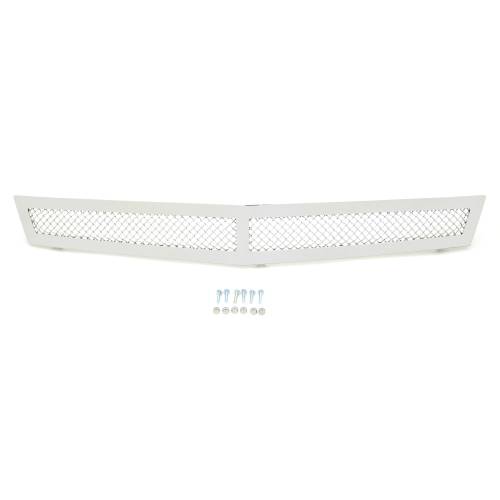 T-REX Grilles - 2008-2013 Cadillac Upper Class Series Mesh Bumper Grille, Polished, 1 Pc, Replacement - Part # 55197 - Image 4