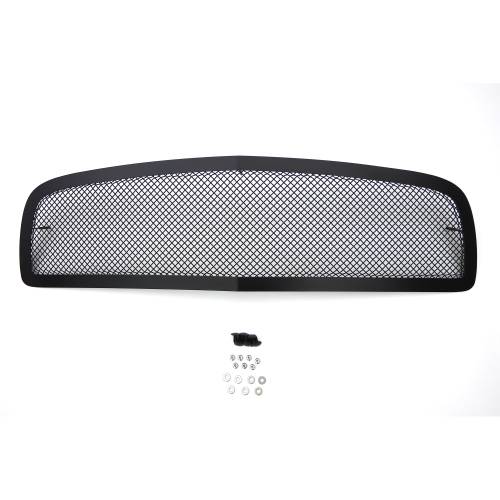 T-REX Grilles - 2005-2010 Charger Upper Class Series Mesh Grille, Black, 1 Pc, Replacement - Part # 51474 - Image 2