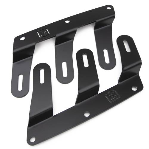 ZROADZ OFF ROAD PRODUCTS - 2021-2022 Ford Bronco Front Bumper Fog LED Bracket ONLY, Used to mount (6) 3 inch ZROADZ LED Light Pods - Part # Z325401 - Image 4