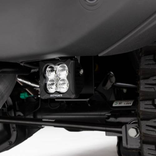 ZROADZ OFF ROAD PRODUCTS - 2021-2024 Ford Bronco Rear Bumper LED Kit with (2) 3 Inch White LED Pod Lights - PN #Z385401-KIT - Image 2