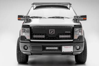 ZROADZ OFF ROAD PRODUCTS - Ford Hood Hinge LED Kit with (4) 3 Inch LED Pod Lights - Part # Z365601-KIT4 - Image 4