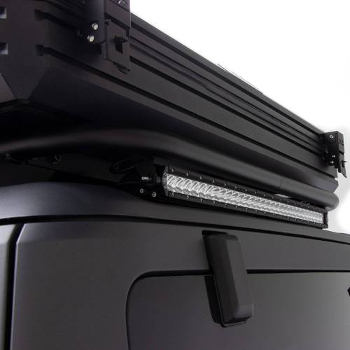 ZROADZ OFF ROAD PRODUCTS - 2021-2024 Ford Bronco 2 Door Roof Rack with (8) 3 Inch LED Pods and (1) 30 Inch Single Row Slim Light Bar - PN #Z845421 - Image 6