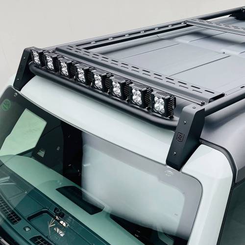 ZROADZ OFF ROAD PRODUCTS - 2021-2024 Ford Bronco 2 Door Roof Rack with (8) 3 Inch LED Pods Lights - PN #Z845411 - Image 2