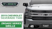 2019 Chevrolet Silverado 1500  ZROADZ Grille, Black, Mild Steel, 1 Pc, Replacement