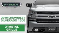 2019 Chevrolet Silverado 1500  X - Metal Series Grille