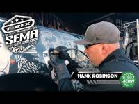 SEMA Show 2021 Hank Robinson HANRO Studios Engraved Ford Super Duty
