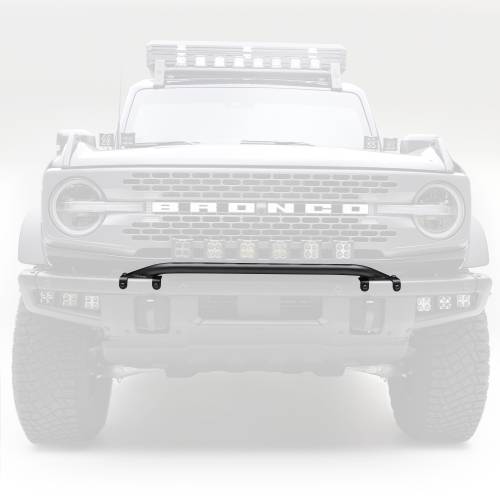 ZROADZ OFF ROAD PRODUCTS - 2021-2022 Ford Bronco Front Bumper Top LED Bracket ONLY, Used to mount (6) 3 inch ZROADZ LED Light Pods - Part # Z325431 - Image 2