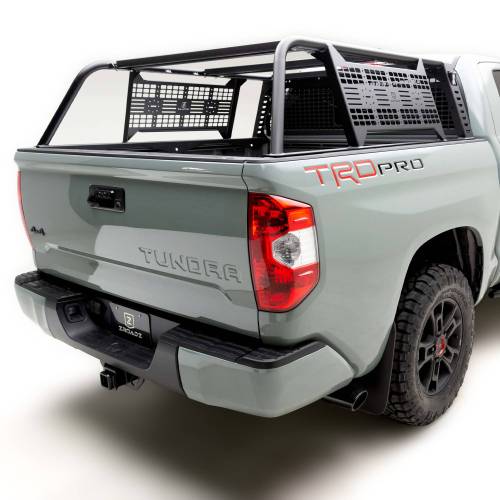 ZROADZ OFF ROAD PRODUCTS - 2014-2021 Toyota Tundra MOLLE Overland Rack with (2) 3 Inch White ZROADZ LED Pod Lights - Part # Z859661 - Image 2