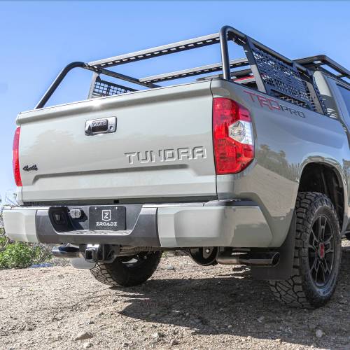 ZROADZ OFF ROAD PRODUCTS - 2014-2021 Toyota Tundra MOLLE Overland Rack with (2) 3 Inch White ZROADZ LED Pod Lights - Part # Z859661 - Image 7