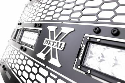 T-REX Grilles - 2020-2022 Super Duty Stealth Laser Torch Grille, Black, 1 Pc, Replacement, Black Studs - Part # 7315571-BR - Image 3