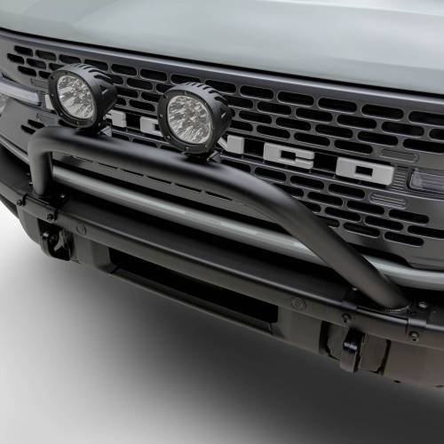 ZROADZ OFF ROAD PRODUCTS - 2021-2022 Ford Bronco Prerunner Baja Bar (Standard Hoop) LED Kit Includes (2) 4 inch Round White ZROADZ LED Pod Lights - Part # Z325441-KIT - Image 2