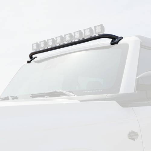 ZROADZ OFF ROAD PRODUCTS - 2021-2022 Ford Bronco Front Roof Multiple LED Tubular Mounting Bar Bracket ONLY - Part # Z935401 - Image 1