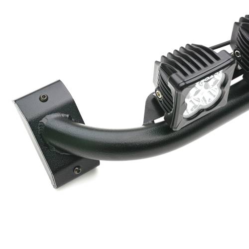2021-2024 Ford Bronco Front Roof Multiple LED Pods KIT, Tubular Mounting Bar with White and Amber Pods and Wiring Harness - Part # Z935401-KITAW - Image 11