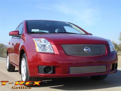T-REX Grilles - 2007-2009 Nissan Sentra S, SE, SL, FE Models Bumper Billet Grille Insert - PN #25759 - Image 1
