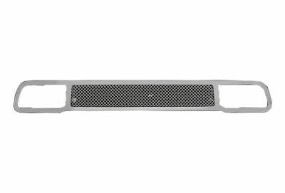 T-REX Grilles - 2016 Titan Upper Class Bumper Grille, Polished, 1 Pc, Overlay - PN #55785 - Image 1