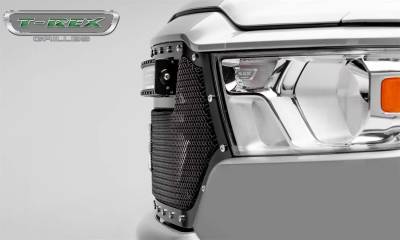 T-REX Grilles - 2019--2021 Ram 1500 Laramie, Lone Star, Big Horn, Tradesman Torch Grille, Black, 1 Pc, Replacement, Chrome Studs, Incl. (1) 30" LED - PN #6314651 - Image 3