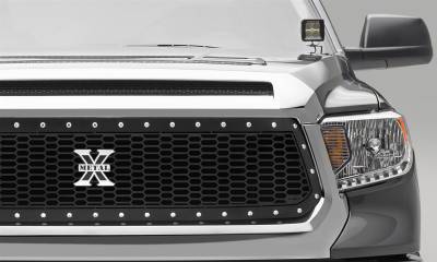 T-REX Grilles - 2014-2017 Tundra Laser X Grille, Black, 1 Pc, Replacement, Chrome Studs - PN #7719641 - Image 2