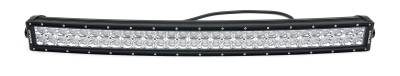 ZROADZ OFF ROAD PRODUCTS - 2020-2022 Ford Super Duty Front Bumper Top LED KIT with (1) 30 Inch LED Curved Double Row Light Bar - Part # Z325572-KIT - Image 3