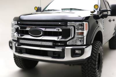 ZROADZ OFF ROAD PRODUCTS - 2020-2022 Ford Super Duty Front Bumper Top LED Kit with (1) 30-Inch ZROADZ LED Curved Double Row Light Bar - PN # Z325572-KIT - Image 2