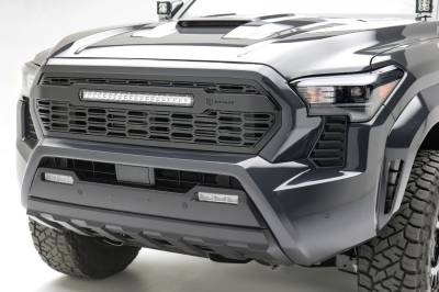 T-REX Grilles - 2024 Tacoma LED Grille, Includes (1) ZROADZ 20-inch Single Row LED Light Bar - Part # Z319410 - Image 2