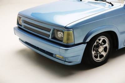 T-REX Grilles - 1986-1993 MAZDA B Series Pick Up Billet Grille, 2pc Overlay, Polished - Part # 20632 - Image 2