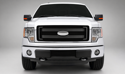 T-REX Grilles - 2013-2017 Ford F150 XLT, Billet Grille,Black, 4 Pc, Overlay - Part # 21573B - Image 5