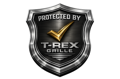 Protected By T-Rex Grille
