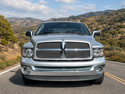2002-2005 Dodge Ram Billet Grille, Polished, 4 Pc, Insert - Part # 20460