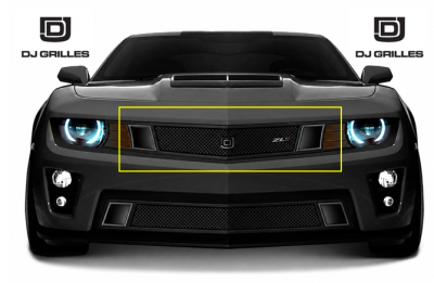 T-REX Grilles - 2014-2015 Chevrolet Camaro GT Strada Primary Grille - PN# DJ1402-10 - On sale - Blow Out - Image 2
